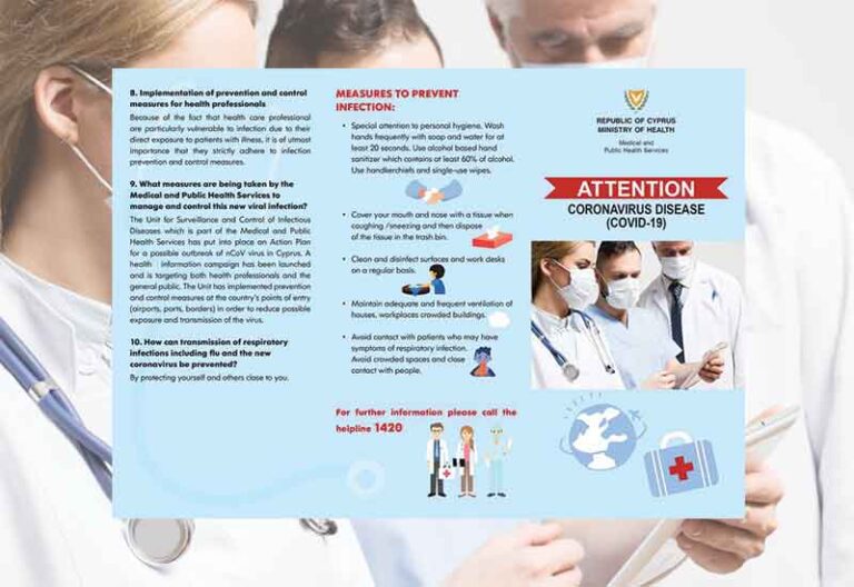 Cyprus Coronavirus Information Leaflet