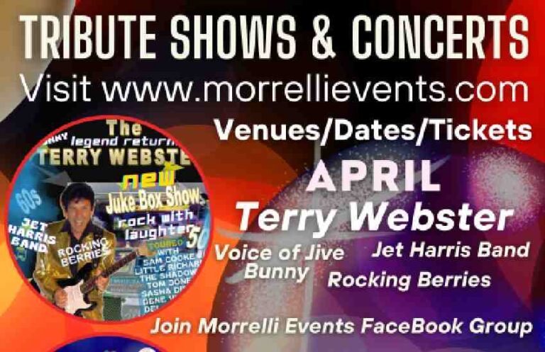 Morrelli Events Presents Direct From The UK