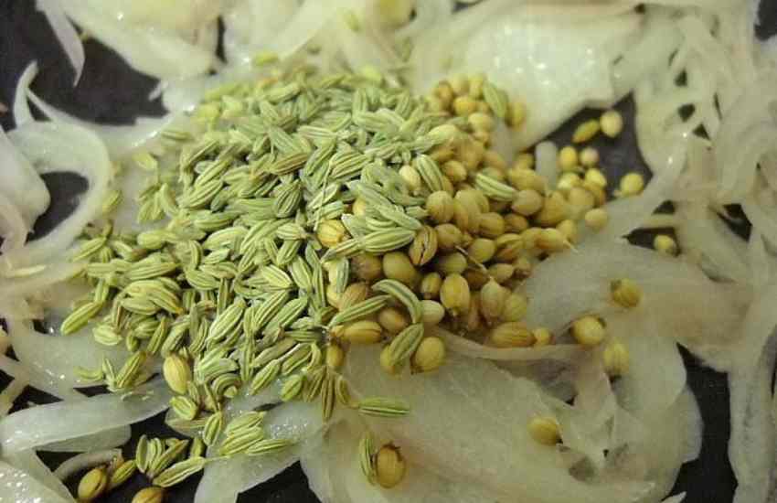 Coriander and Fennel Seeds