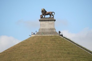 Waterloo Battlefield monument Mt. St. Jean