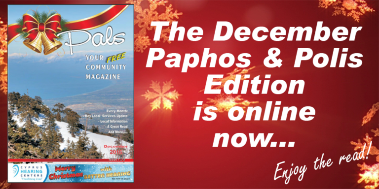 Pals Magazine December 2016 Paphos Edition