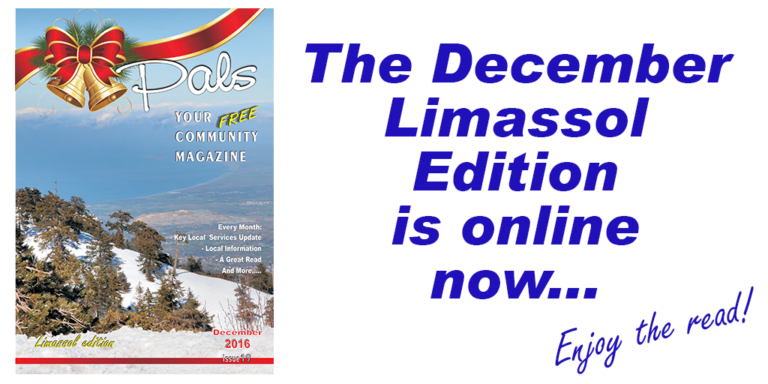 Pals December 2016 Limassol Edition