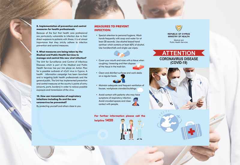 Cyprus Coronavirus Information Leaflet