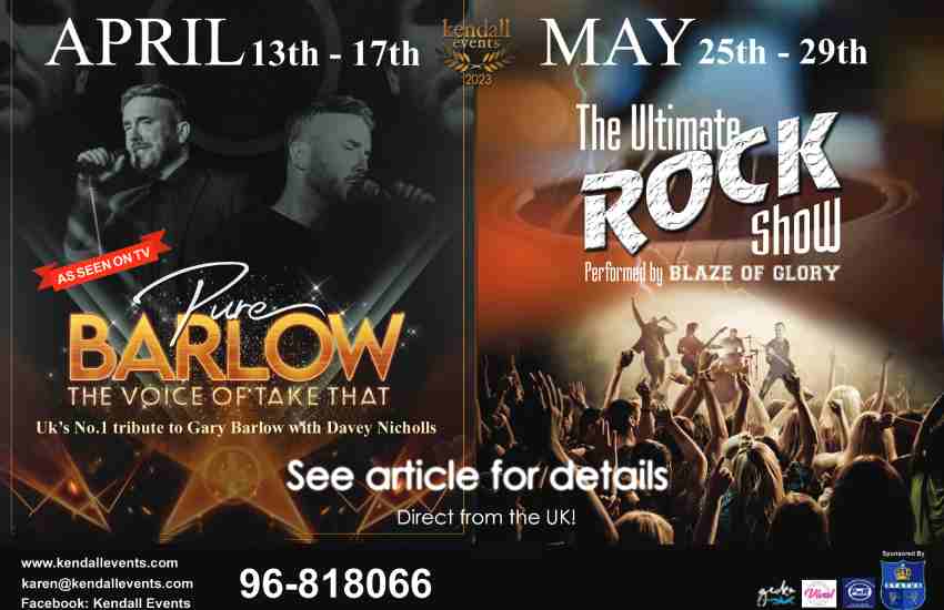 Kendall Events April May