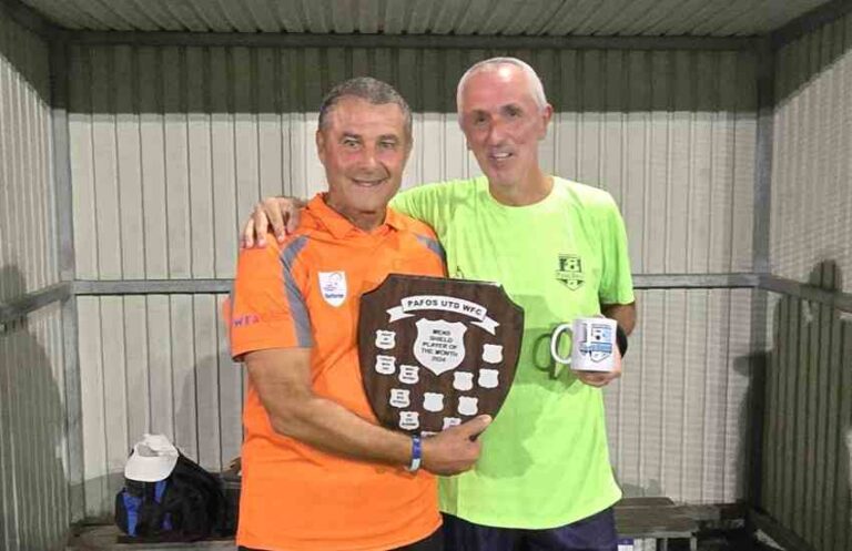 Pafos United Walking Football Club, October 2024