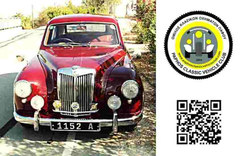 Paphos Classic Vehicle Club January 2025