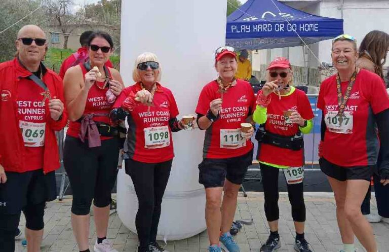 West Coast Runners Cyprus, March 2025